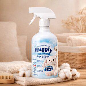 [11pay 5%] 허글리 700ml 대용량 섬유탈취제 코튼캔디