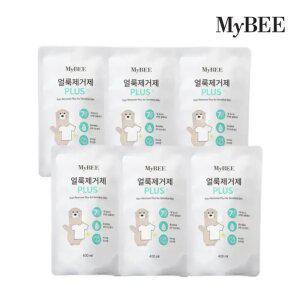 마이비 얼룩제거제 플러스 리필 400ml 6개