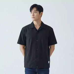 [PAT 남성] 세미루즈핏 오픈카라 셔츠_QK31592