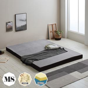 장인가구 클라우드 3단 접이식 메모리폼 매트리스  11cm 16cm (MS/SS/Q)