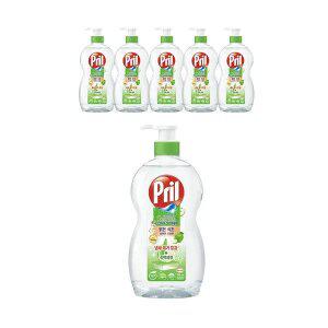 프릴 시크릿오브 맑은식초 사과, 700ml, 6개
