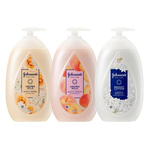 존슨즈뷰티 청순형광등로션 브라이트 쟈스민&릴리 500ml, 1개 + 물먹복숭아로션 아로마