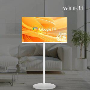 와이드무빙뷰 화이트에디션 삼탠바이미 셋트 QLED 81cm 32인치 FHD 스마트 이동식 TV