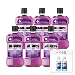 리스테린 토탈케어 플러스, 250ml, 6개 +  증정(캐비티케어 마일드 100ml,2개)