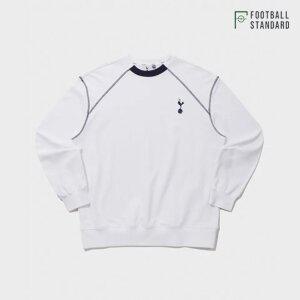 [택가 89,000원] 풋볼스탠다드 공용 토트넘 에센셜 코커렐 맨투맨 T4RM411XWHT