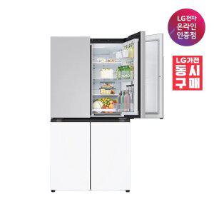 [혜택가 197만대]LG 디오스 오브제컬렉션 매직스페이스 T875MRH111 870L1등급 4도어 냉