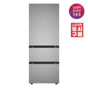 LG 디오스 오브제컬렉션 김치냉장고 Z330MPSF11 327L 3도어 메탈 1등급