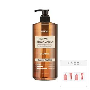 쿤달 네이처 샴푸 베이비파우더 1058ml, 1개+증정(샴푸+트리트먼트 바이올렛뮤게 10ml