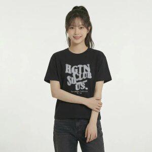 행텐틴즈 여아 그래피티 블러 그래픽 반팔 티셔츠_100(14570-131-404-31)