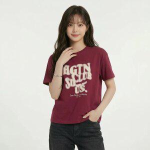 행텐틴즈 여아 그래피티 블러 그래픽 반팔 티셔츠_490(14570-131-404-31)