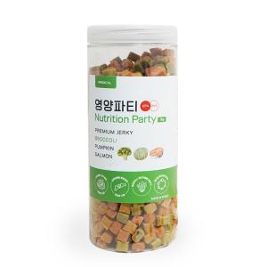 페디칼 영양가득 영양파티 강아지간식 브로콜리+단호박+연어 1kg