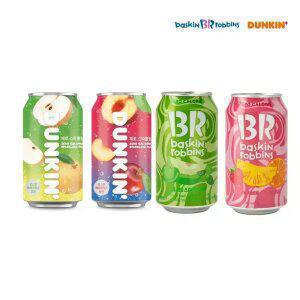 던킨 ZERO 탄산 음료 350ml x 24개 (1box)