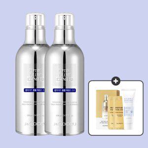 닥터펩티 펩타이드 볼륨 버블에센스2.0 2병 + 샤쉐 20매 + 하이드라 크림 20ml