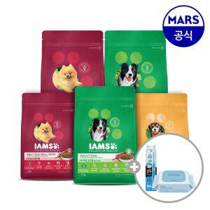 아이엠즈 건사료 1.5kg~3kg 골라담기+애견칫솔+베베숲물티슈