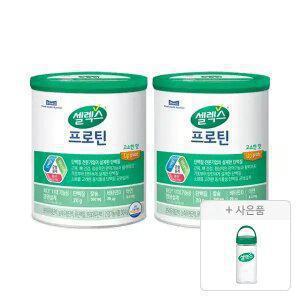 [셀렉스] 프로틴 고소한 맛 캔 304g, 2개 + 증정 (코어프로틴 프로 텀블러,1개)