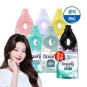 [T11%+4천원적립]다우니 초고농축 섬유유연제 실내건조/5성급 호텔컬렉션 1L 6개 모음
