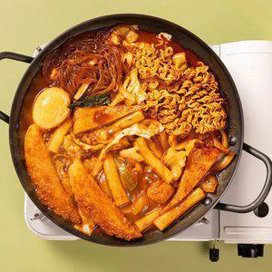 쿡솜씨 추억의 즉석떡볶이  2인분 밀키트(야끼만두,라면사리 포함)