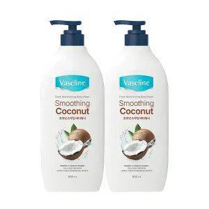 바세린 바디워시 코코넛스무딩 900ml, 2개
