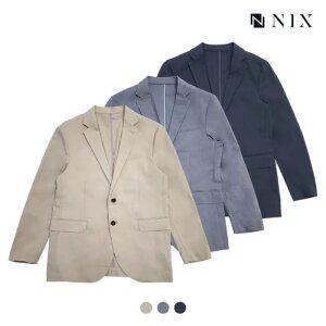 [NIX]남) 스판 레귤러핏 싱글 자켓(FNPECJV101P)