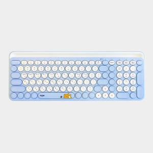 카카오프렌즈 KFK100R 멀티 페어링 무선 키보드 라이언