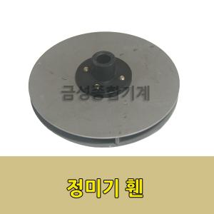 정미기 휀, 정미기 부품