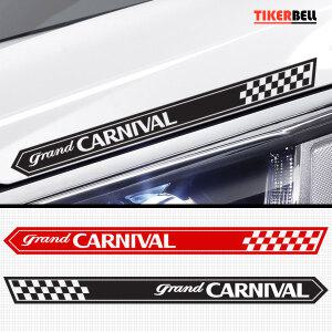티커벨 그랜드카니발 로고 라인 데칼스티커 TKLL-45