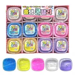 TOY7 액괴 젤리몬스터 쫄탱 쿨젤리 혼합칼라 1갑(24개)