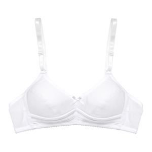 국산 AA202 인견 주니어 브라 2단계 슬러브 여학생 중학생 노와이어(75A 80A 85A)