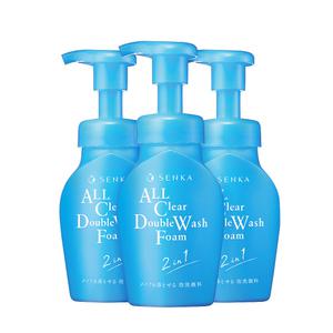 센카 올 클리어 더블 워시 폼 150ml 3개
