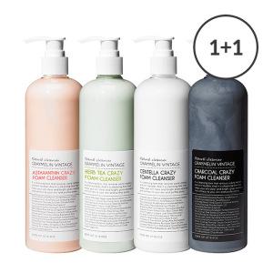[1+1골라담기] 대용량 크레이지 폼클렌징 500ml 골라담기 (4종택2)