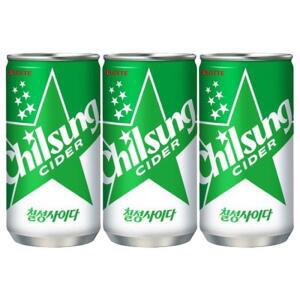 롯데 칠성사이다 190ml x 60캔(30캔x2박스)