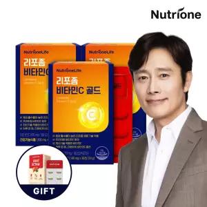 [+밀크씨슬X쇼핑백]뉴트리원 리포좀 비타민C 골드 3박스(3개월분) 고함량비타민C