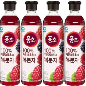 복분자 대상 블루베리 청정원 홍초 900ml x 4개