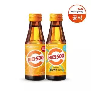 광동제약 비타500 활력D 100ml 40병+오리지널 100ml 10병