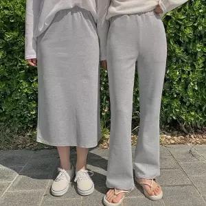 핫핑 무이_H라인 스판 밴딩 롱스커트