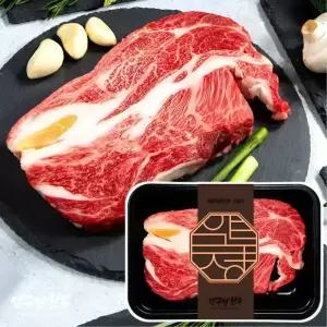 [냉장] 1++등급 한우 등심 200g | 구이용 스테이크 꽃등심 설로인 바베큐 캠핑 정육 투뿔 마장동 프리미엄 국내산 소고기 [압구정한우]