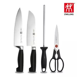 즈윌링 4스타 식도 가위 칼갈이 4종세트(HK31118-31071-41374)