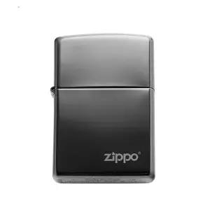 [지포] ZP150ZL 클래식 블랙 아이스 로고 라이터