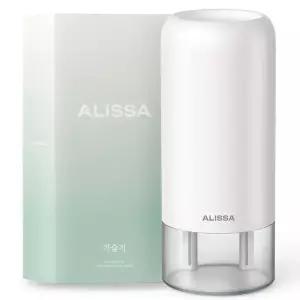알리사 숲속안개 가습기 미니 초음파 사무용 무선 탁상용 충전식 700ml+필터 4개