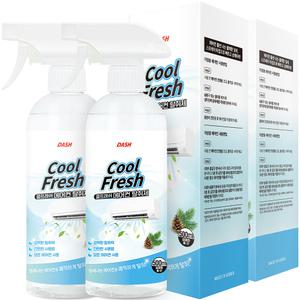 대쉬 쿨프레쉬 에어컨 탈취제 500ml 2개