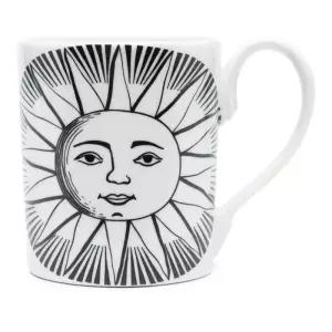 선 디자인 핸드데코레이티드 포슬린 컵 P14X003 SOLENERO BIANCO