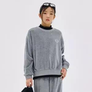 여아 벨로아 라운드 맨투맨티셔츠-DFJG5180D0B