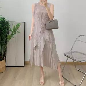 플라라 (88까지)플리츠클로스오버나시원피스