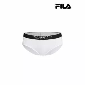 [하프클럽/휠라 언더웨어]아웃핏 모노 밴드 포인트 헴드로즈 (FI4DRG3443F_WHI)