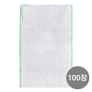 수입 마대 40kg -100장 PP 자루 포대 푸대 포장 폐기물 재활용 쓰레기 분리수거 쌀 옥수수 벼 보리 고추 낙엽 왕겨 식품 곡물 미곡 정곡 정미소 곡식 도정 소금