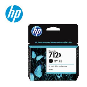 HP 정품잉크 3ED29A NO.712B / 대용량검정 / 80ml / T210 T230 T250 T630 T650