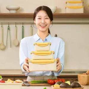 /닥터하우스 닥터하우스 오래 신선 항균 밀폐용기 채반 3종 세트