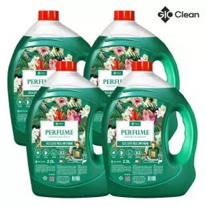 [지오클린] 퍼퓸 세탁세제 플로럴 2.5L x 4개