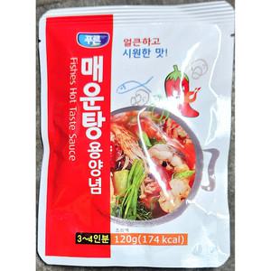 매운탕양념장 120g/4개 얼큰한 해물탕 육개장 다대기
