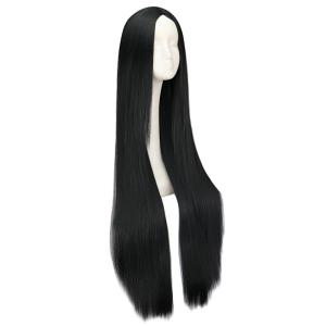 검은색 긴 생머리 귀신가발 가발 패션가발 여성가발 여자가발 구미호가발